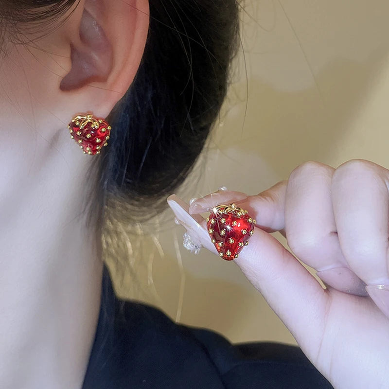 Strawberry Sweet Earrings